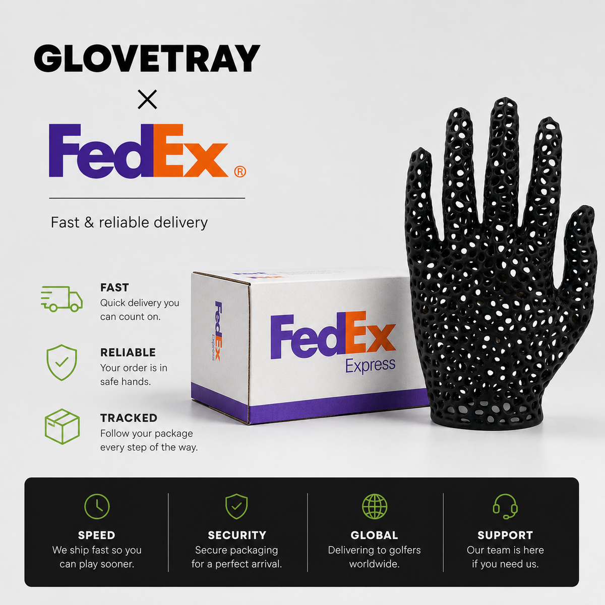 GloveTray™ Golf