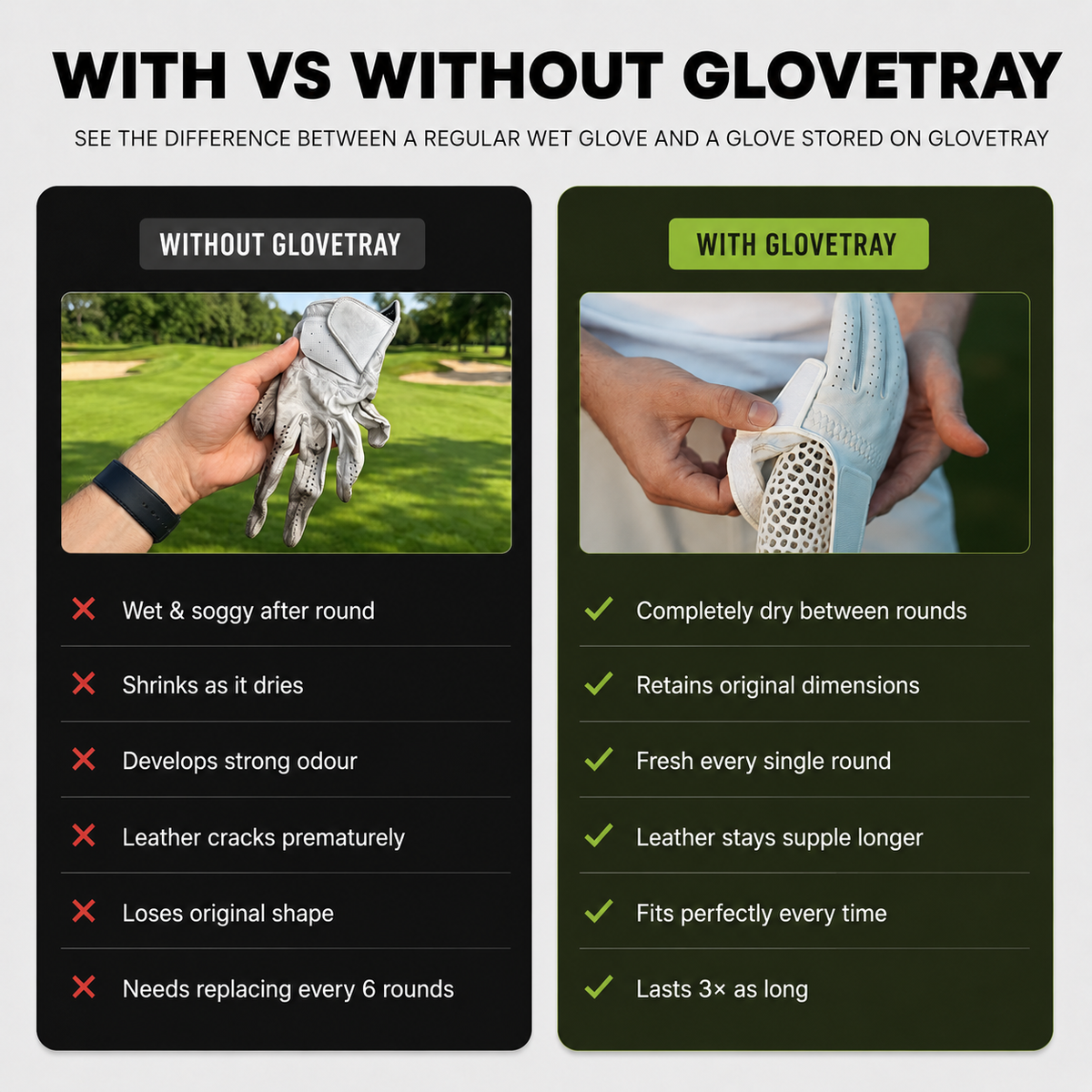GloveTray™ Golf
