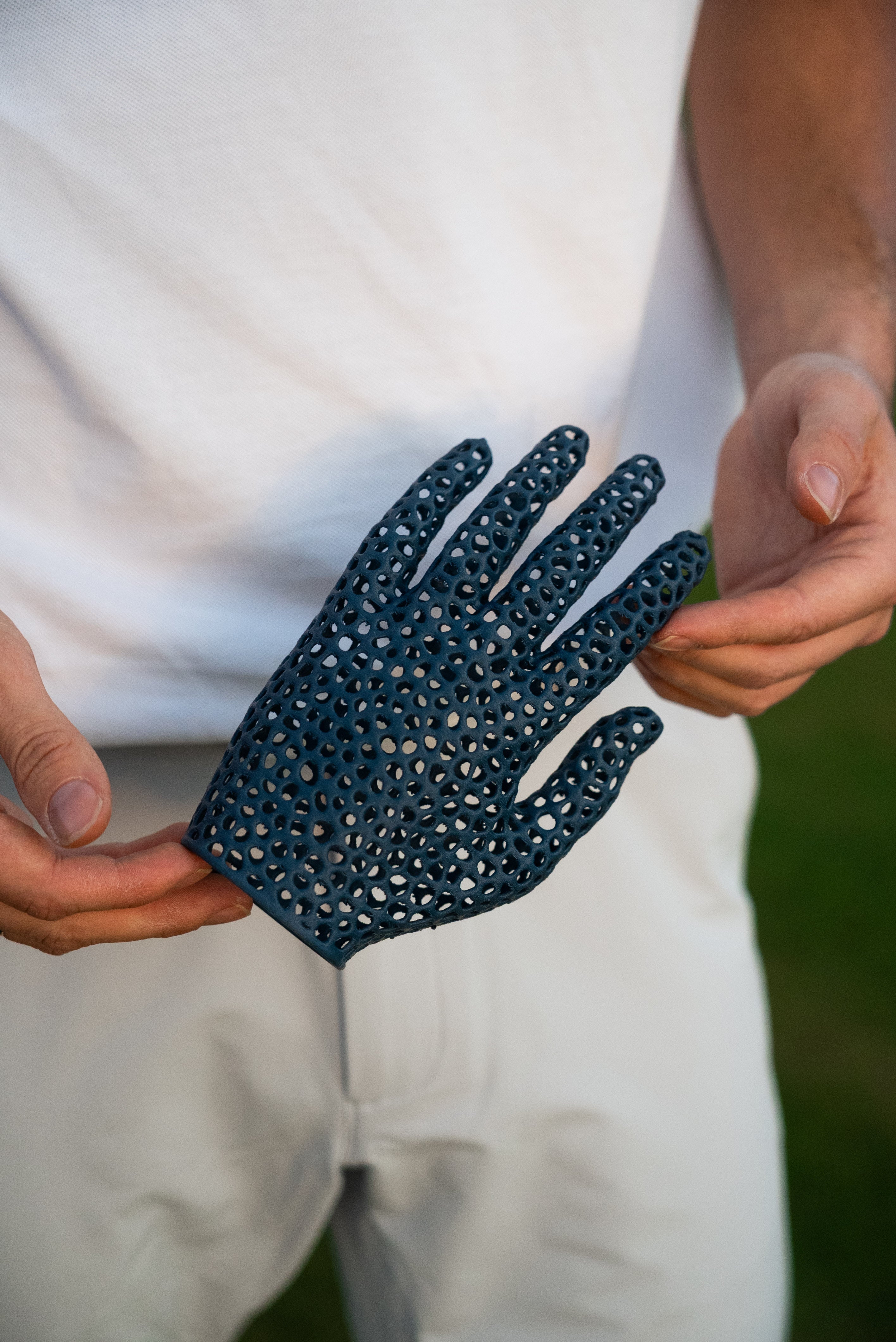 GloveTray™ Golf Glove Holder – Navy Blue