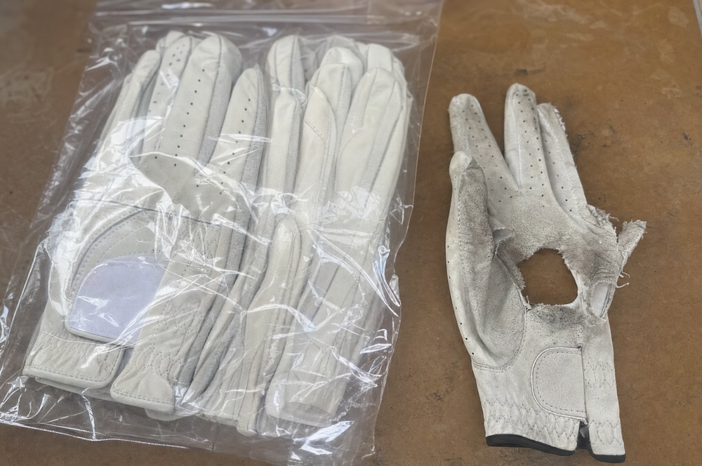 Buying cheap gloves doesn't fix the maths