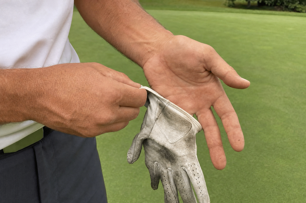 Your glove drinks sweat for four hours